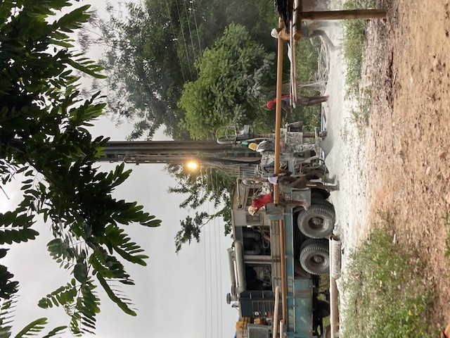 Kokosschalen-Sammlung in Ghana
