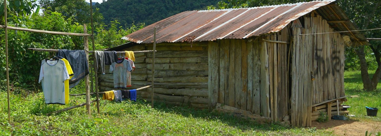 Kokosschalen-Sammlung in Ghana